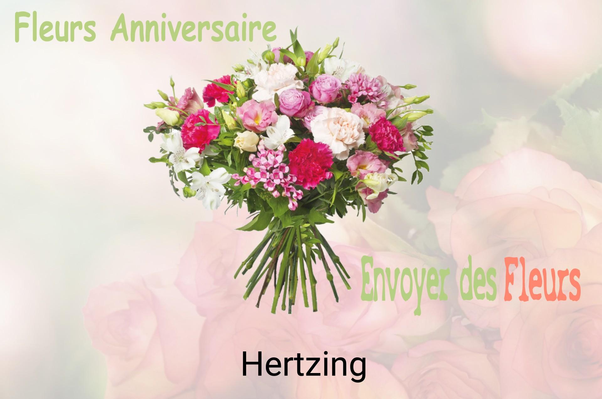 Bouquet de fleurs d’anniversaire livré à Hertzing